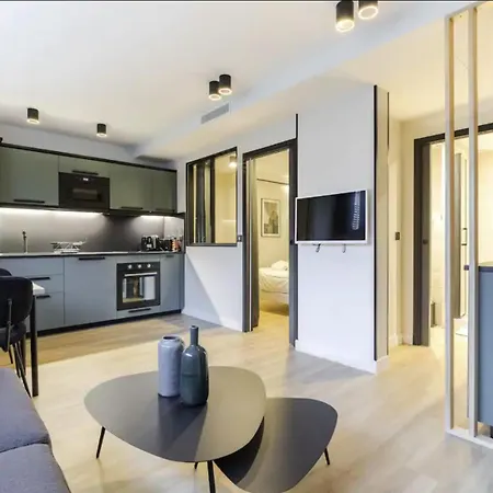 Hsh Parmentier-Couronnes II Appartement Design 4P-1Br-3